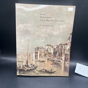 Christie's Auction Catalog London IMPORTANT OLD MASTER PICTURES July 2005